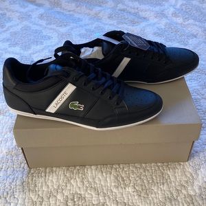 NWT men’s Lacoste Chaymon trainers leather